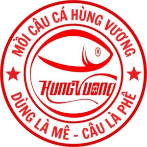 hung vuong fishing bait white logo